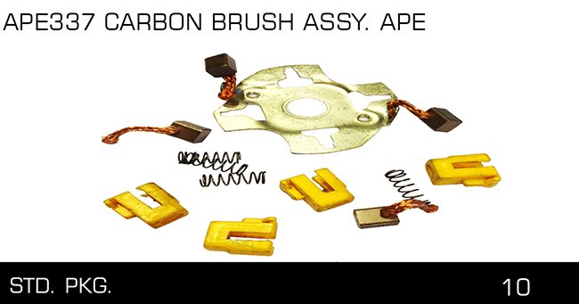 APE337 CARBON BRUSH ASSY APE